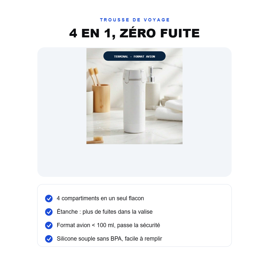 Distributeur de Voyage 4 en 1